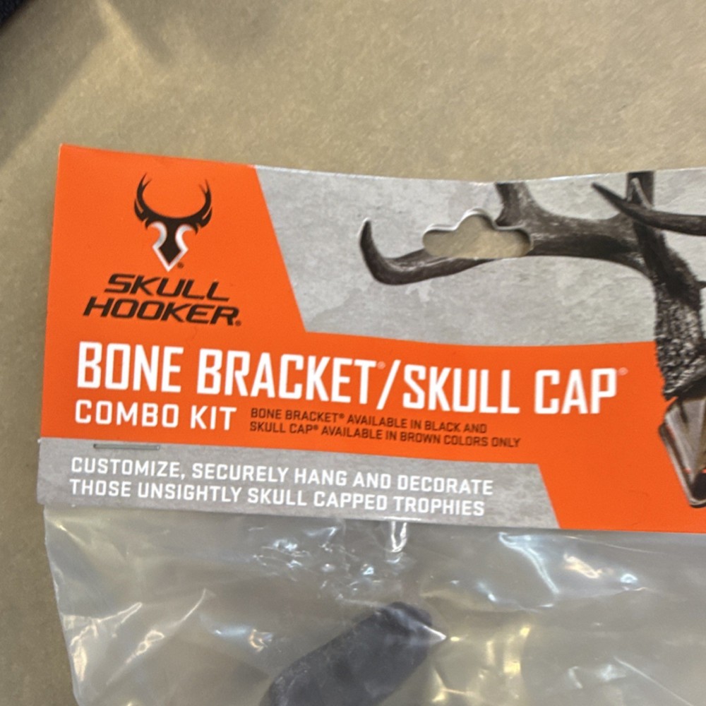 Skull Hooker Bone Bracket/Skull Cap Combo Kit for Antlers Mounting Accessory