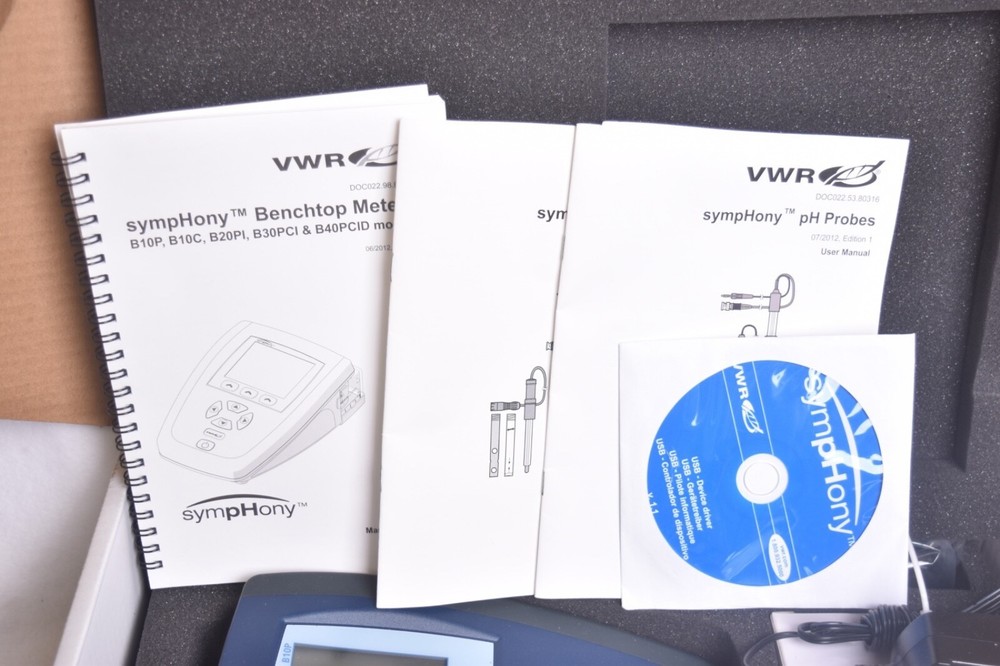VWR Symphony Benchtop pH Meter Model B10P 89231-662