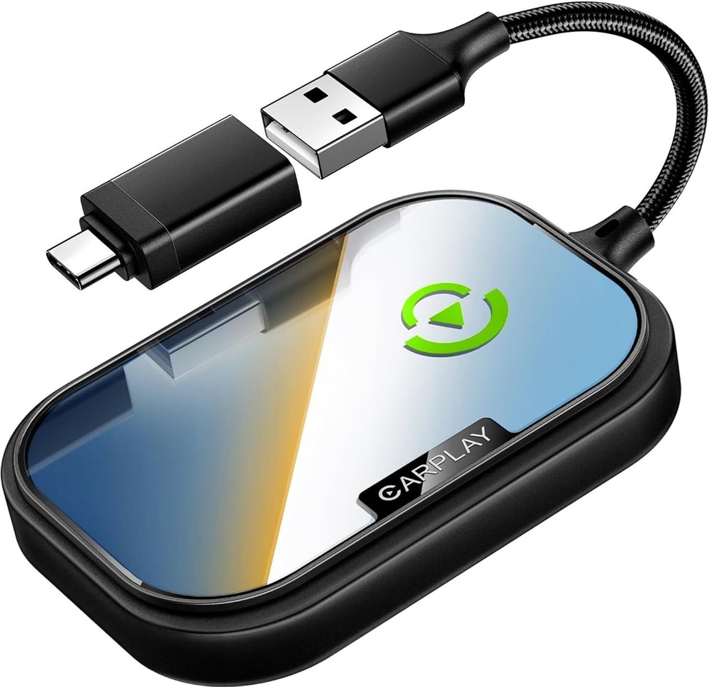 Wireless Apple CarPlay Adapter Plug and Play Fast Auto Connect 2017 Plus Cars