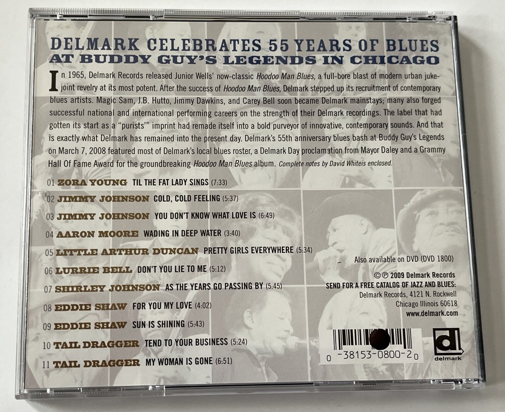 Tail Dragger--SIGNED--It Ain't Over! CD--2009 Delmark-Chicago Blues-Howlin' Wolf