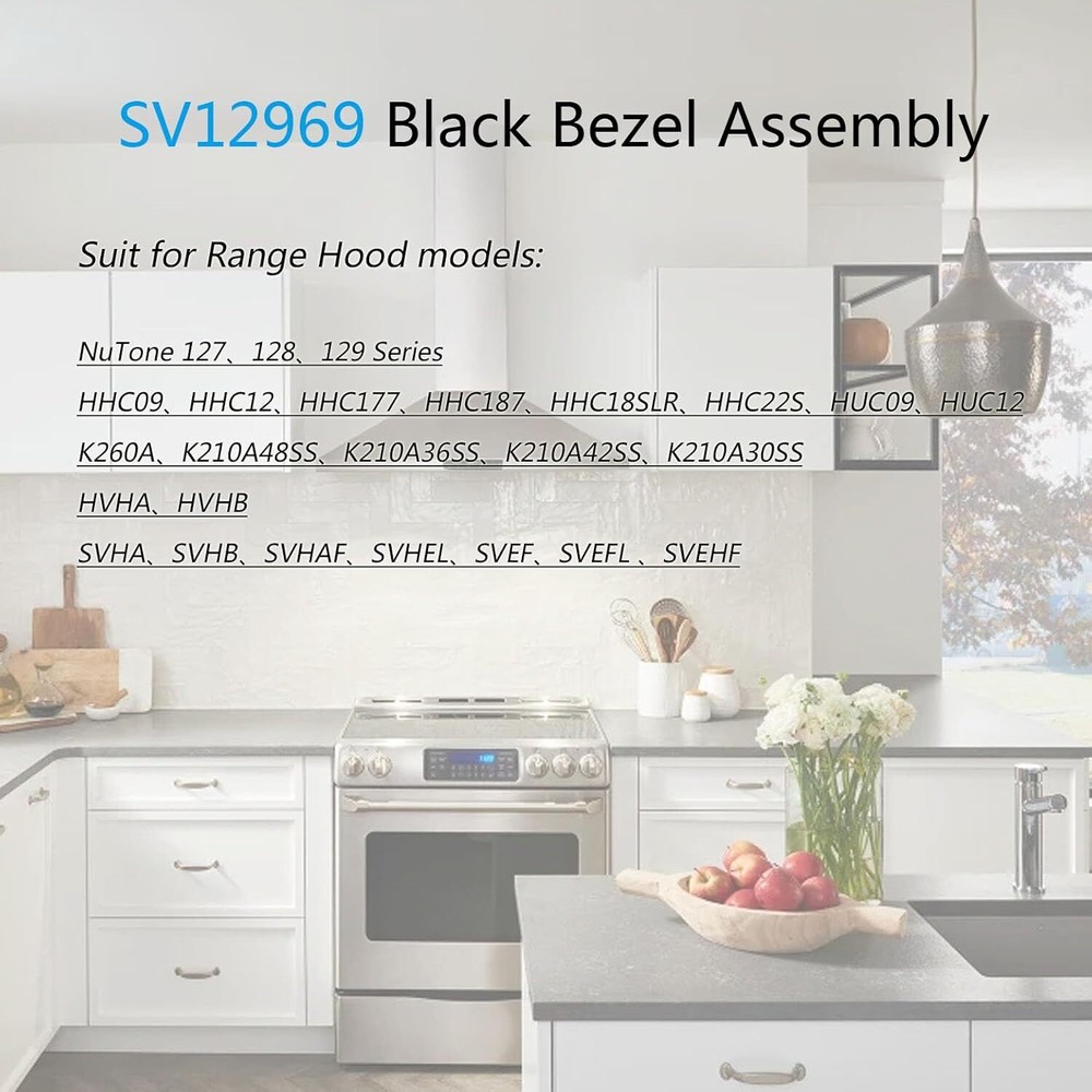 Range Hood Switch Replacement Kit Compatible with For Broan SV12969