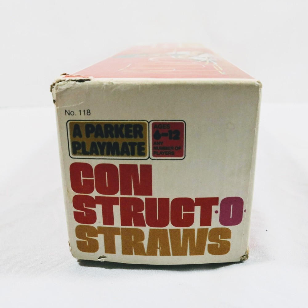 Vintage Game Construct-O-Straws