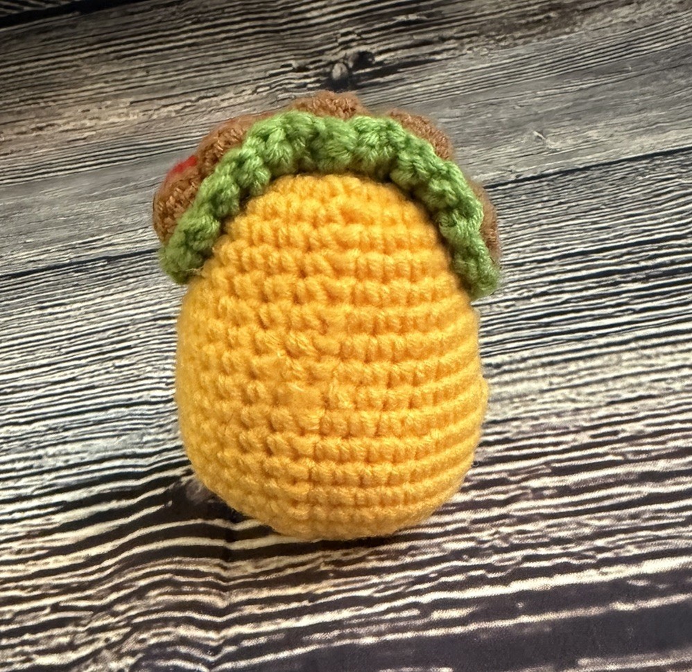 Positive Taco Crochet Plush 3”