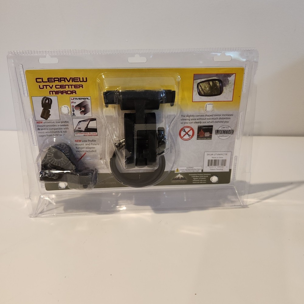 UTV Tek Clearview Center-Mount Rearview Mirror