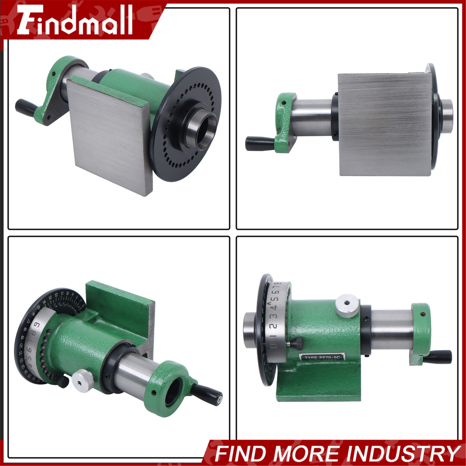 5C Spin Index Fixture/5c Precision Spin Index Fixture Collet .0004” For Milling