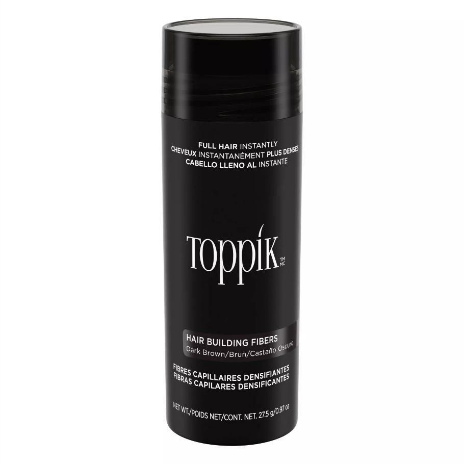 Toppik Hair Building Fibers Black, Dark Brown, Medium Brown , Light Brown 27.5g