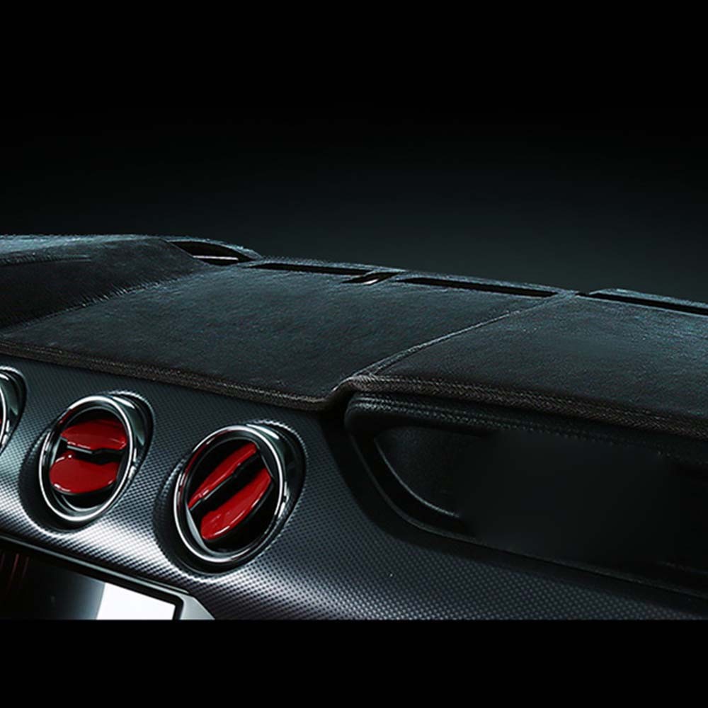Dashboard Dash Mat Sun Protector Cover Pad Cushion For Ford Mustang 2015-2017