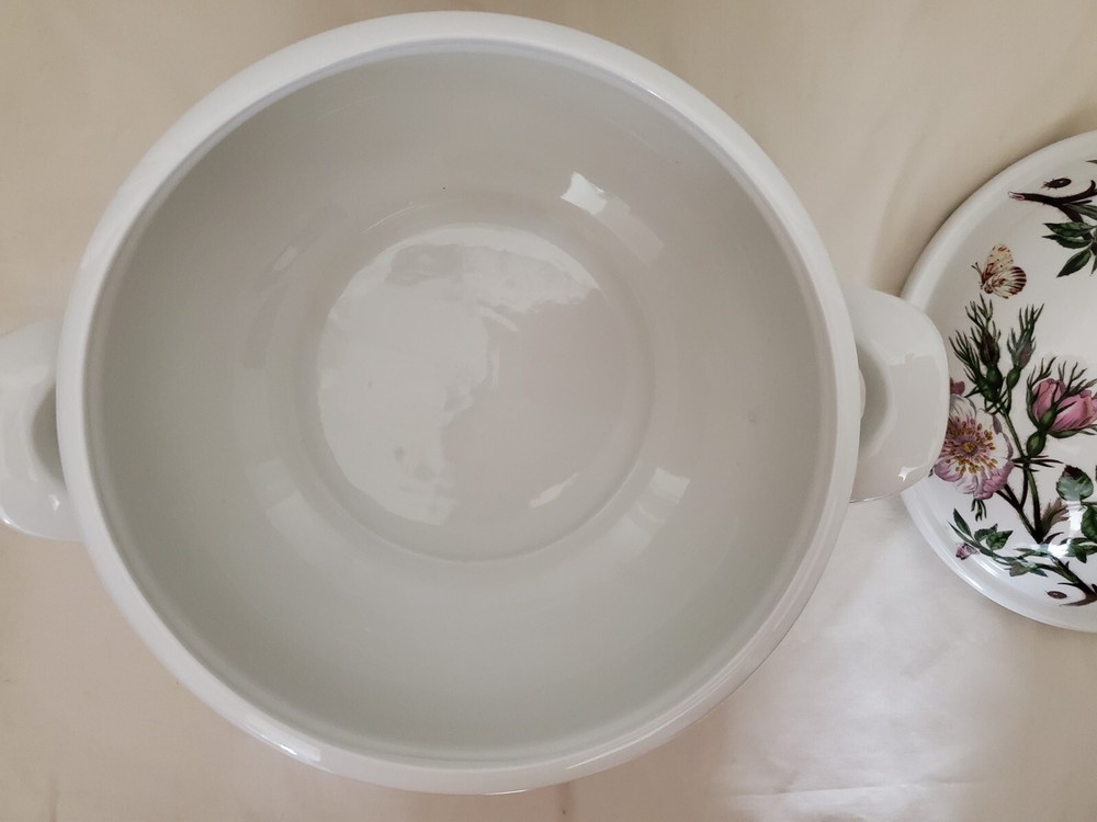 Portmeirion Botanic Garden Earthenware 4 Quart Lidded Casserole