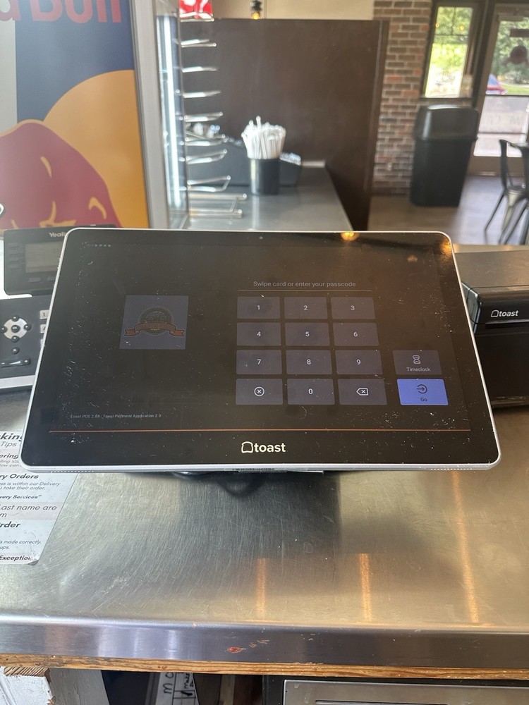 Toast POS Flex Terminals with Tap + Customer Display
