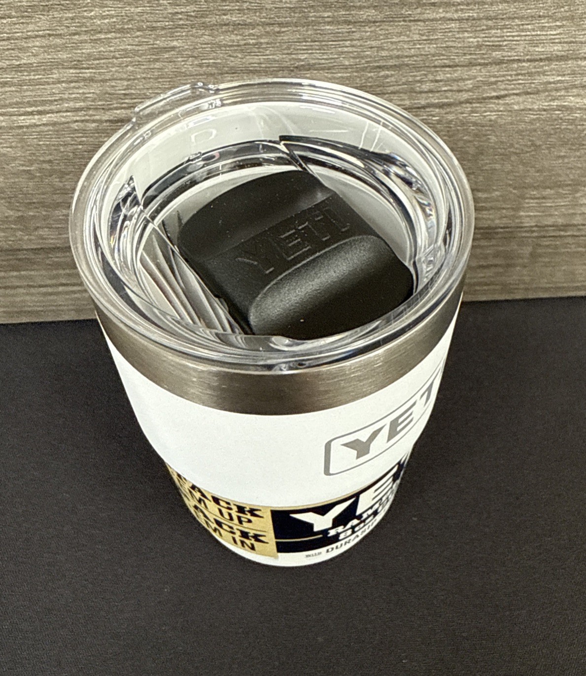 YETI Cape Taupe 8 oz Stackable Cup (White) Brand New/Free Shipping