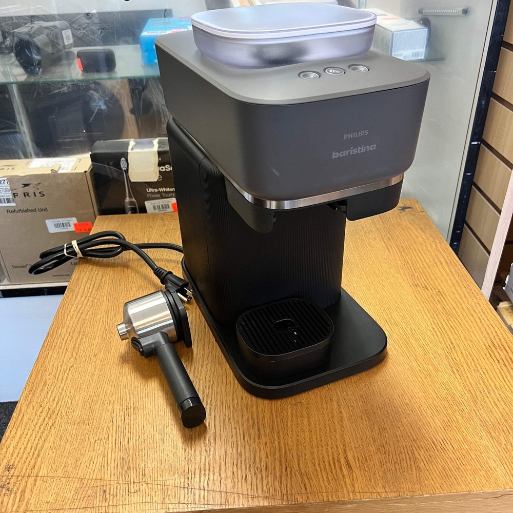 Philips - Baristina Automatic Espresso Machine - Black