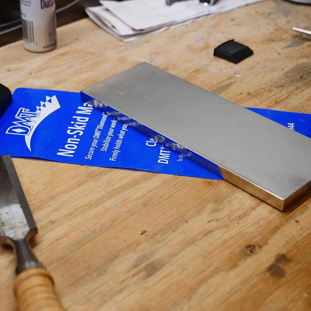 6 In. Dia-Sharp Bench Stone Fine Handheld Sharpener