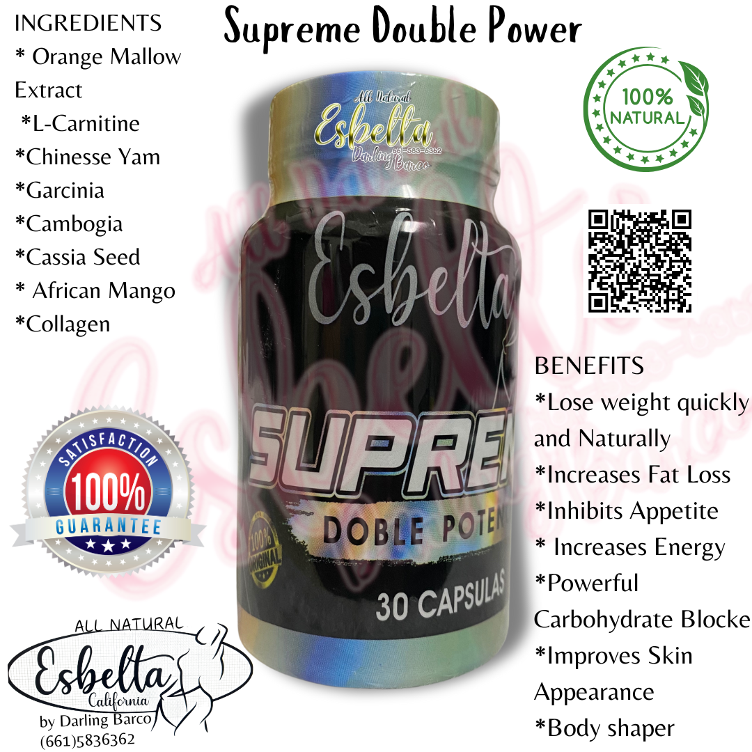 DUOS NATURALES QUEMA GRASA ESBELTA SUPREME AND ELB.