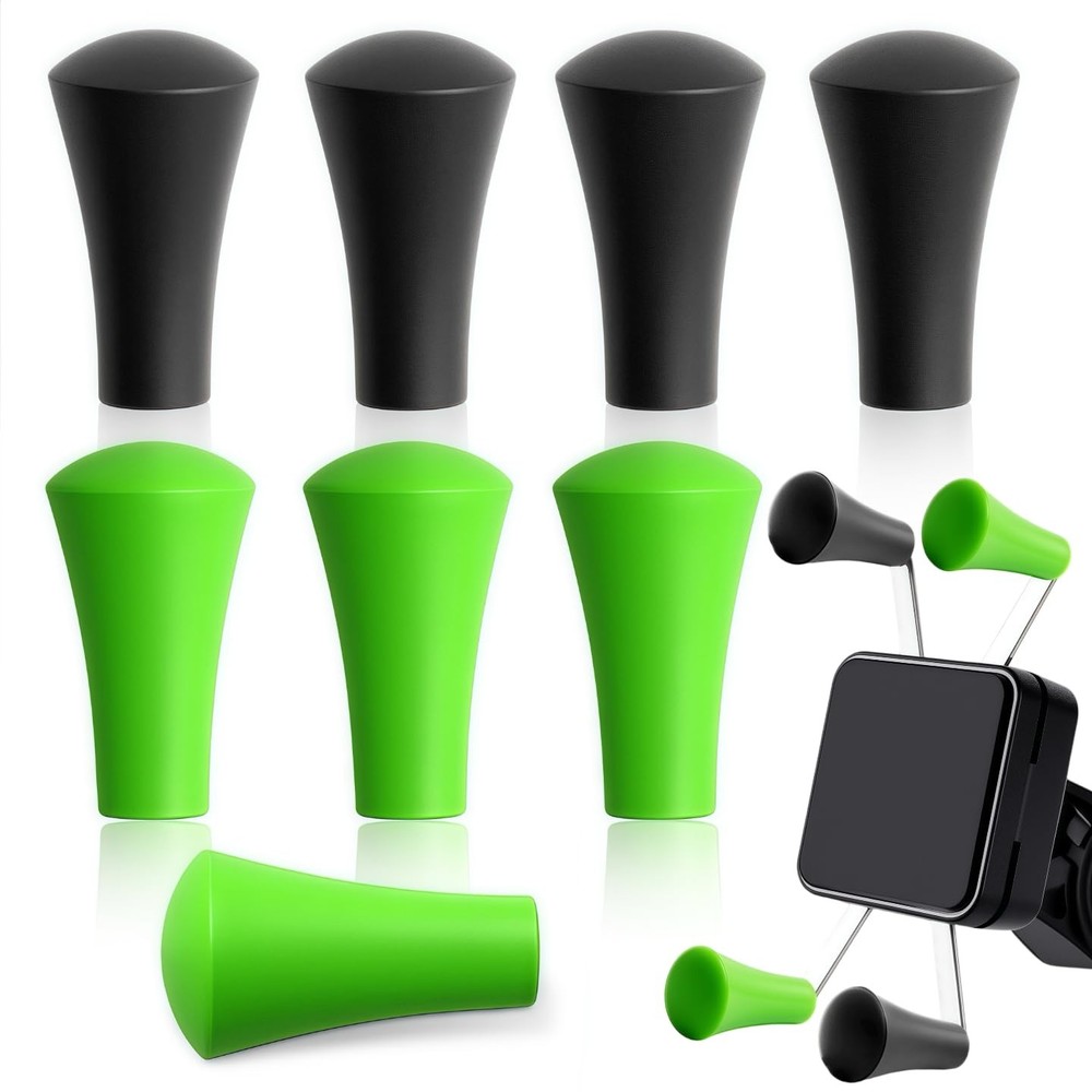 8 Pack Rubber Cap Silicone Tips Replacement Parts for RAM X-Grip Mount, Compa...