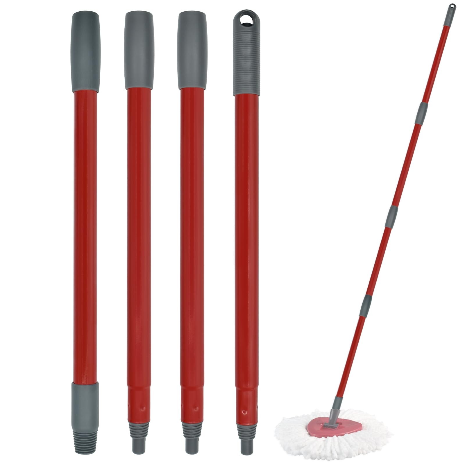 "Mop Handle Replacement for O-Cedar Spin Mop H2Pro Flat Mop 30""-58"""