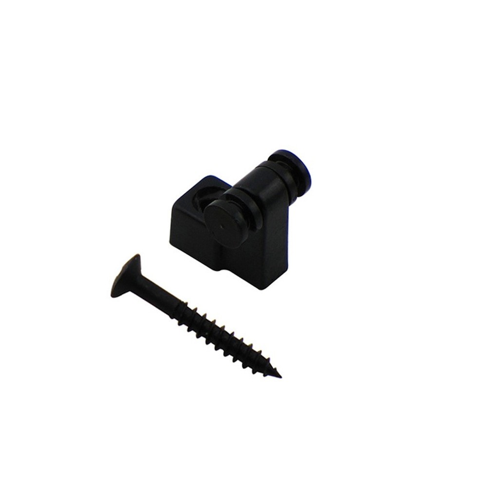 2PC Black Electric Guitar Roller String Trees String Guides Retainers & Screws