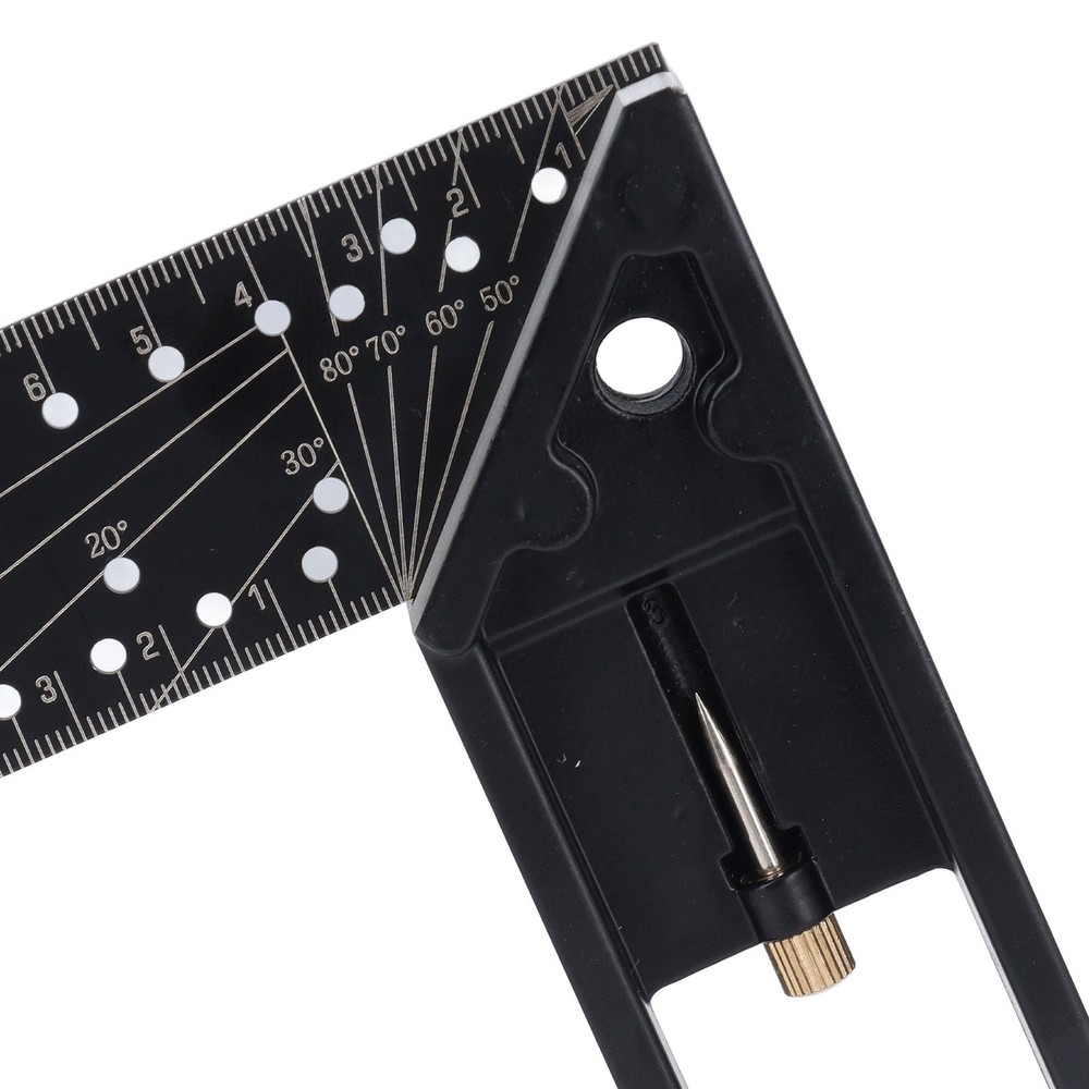 Multi Angle Measuring Ruler 45 90 Degree Combination Right Angle Accurate New
