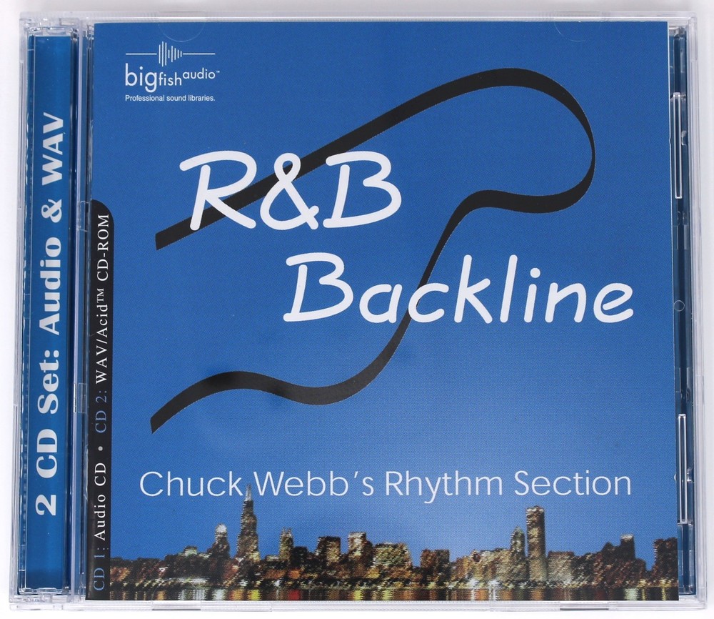 Big Fish Audio R&B Backline Chuck Webb Sample/Sound Library/Sampling Double CD