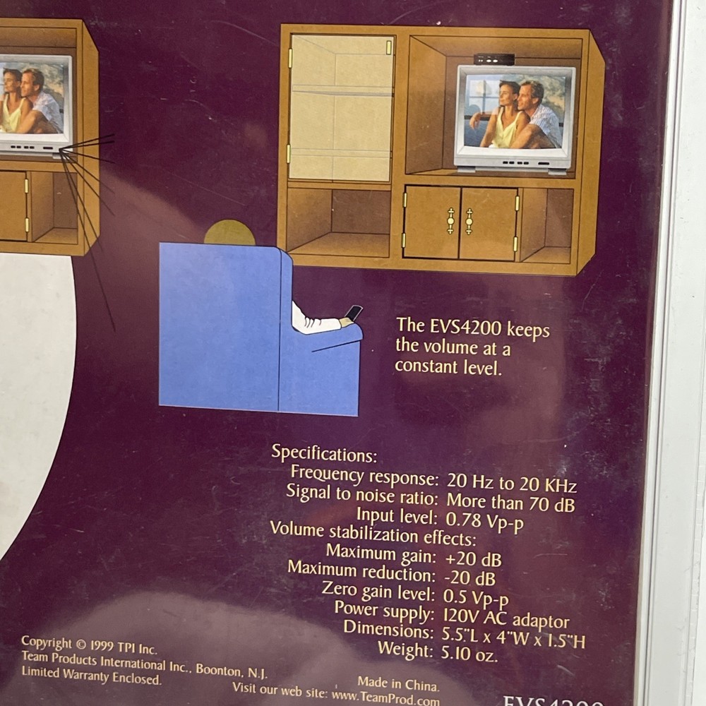 Emerson Volume Stabilizer