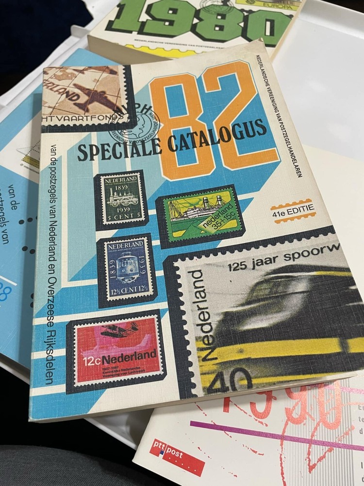 1980s-90s NVPH Speciale Catalogus Netherlands Specialized Postage Stamp Catalogs