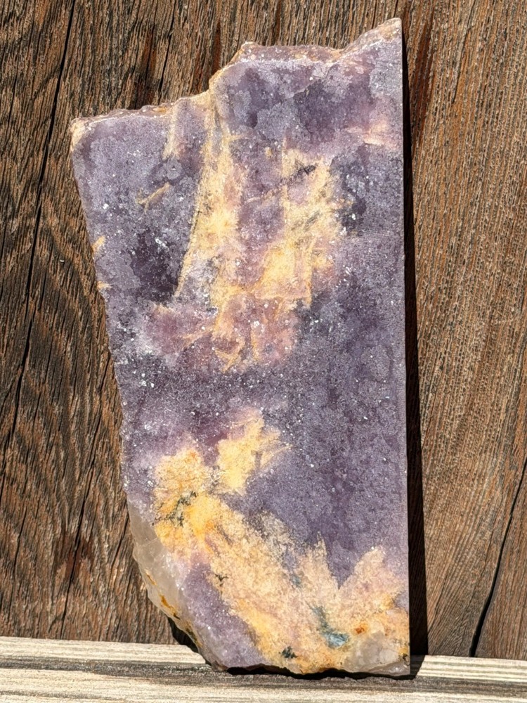 Lepidolite Slab South Dakota