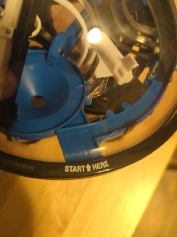 Sharper Image 3D Maze Sphere Space Shuttle Challenge Labyrinth Puzzle Game