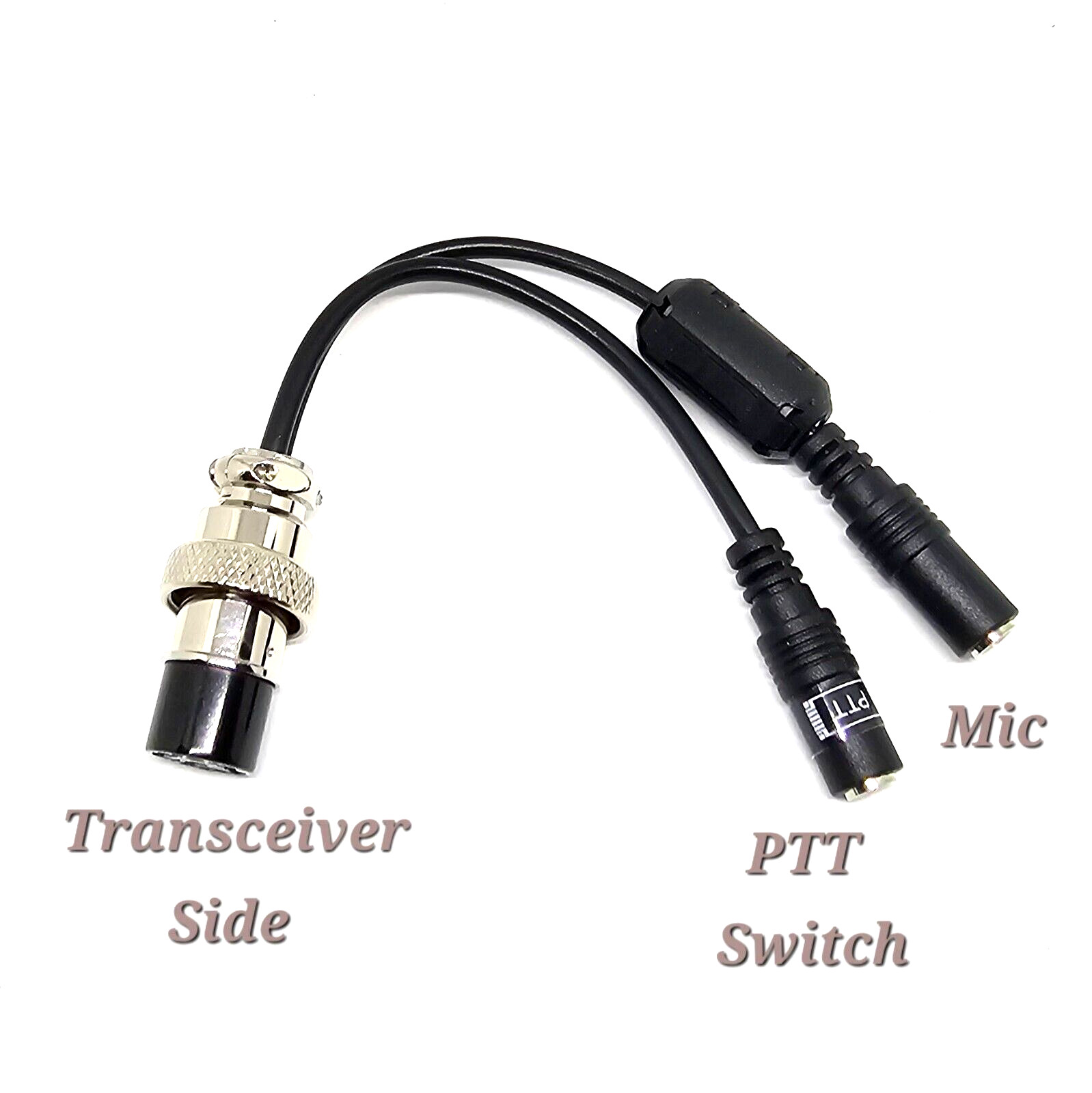 8-Pin MIC/Headset Adapter HS-01C for ICOM TRX(incl IC-7300) - ELECTRET