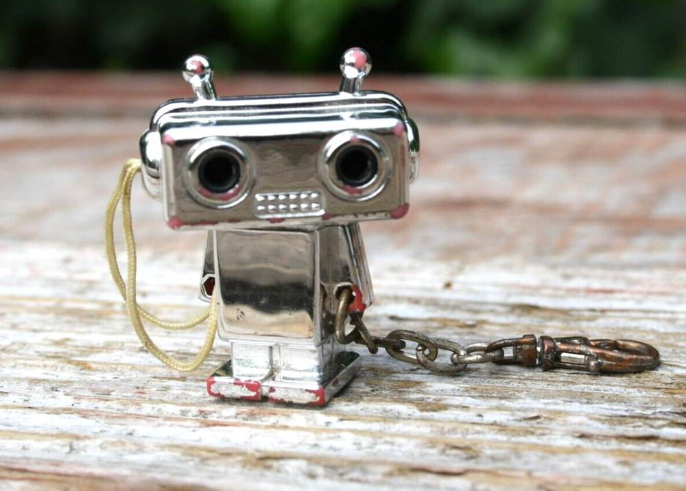1 pc Robot Music Splitter Silver-Pre-Owned