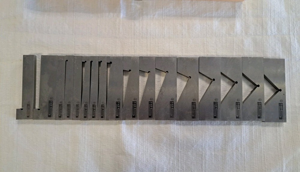 SPI 17 Pc Precision V- Angle Block Set