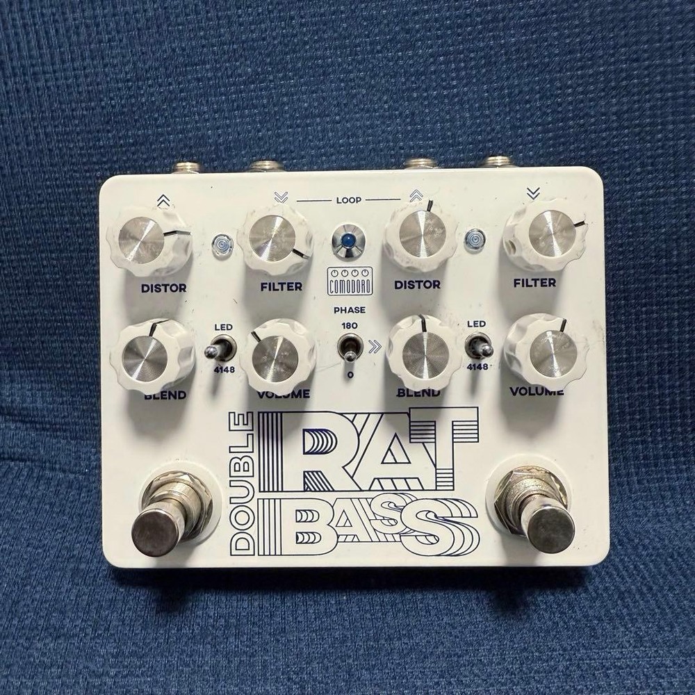 Comodoro DOUBLE RAT BASS Effect Pedal