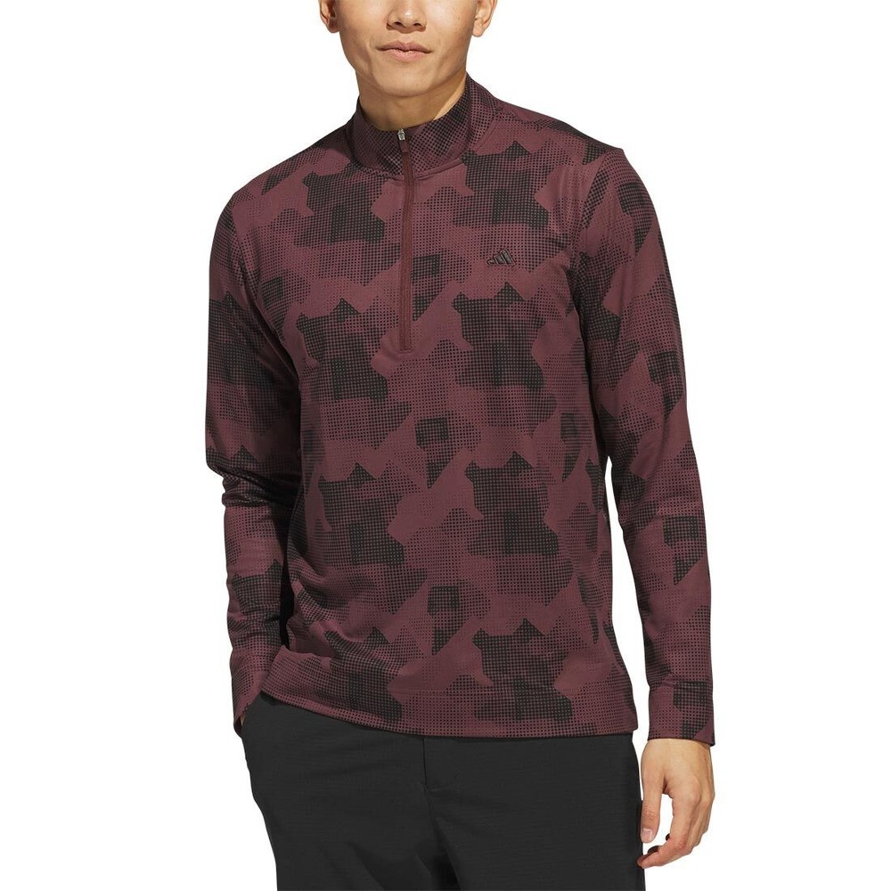 Adidas Go To Printed Quarter Zip Pullover