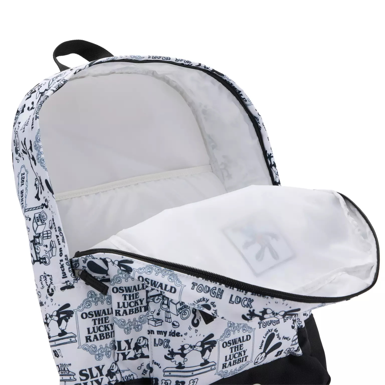 New 2026 Disney OSWALD The LUCKY RABBIT Adult Backpack NWT Pattern w Ortensia