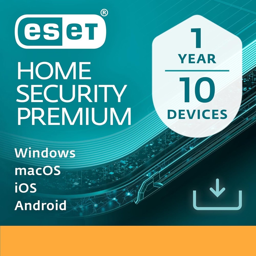 ESET HOME Security Premium 2024 10 Devices 1 Year Activation Code by Email