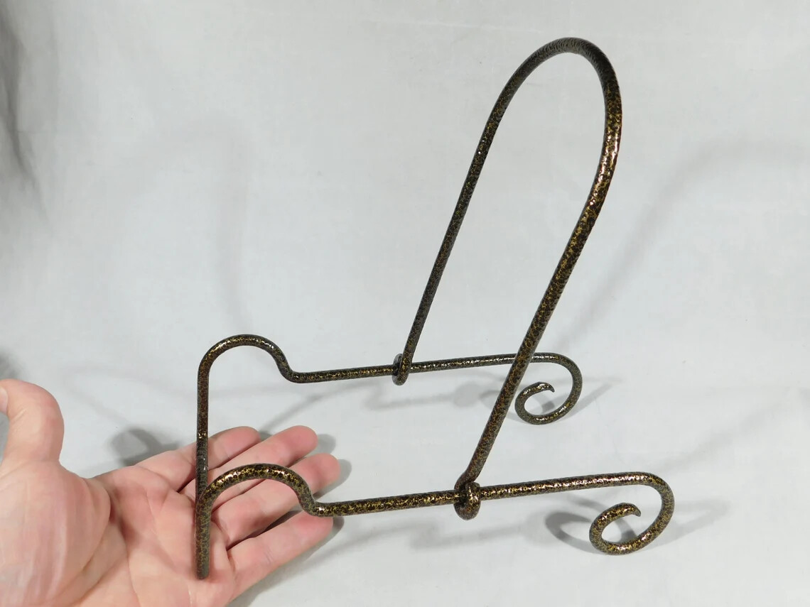 Easel Display Stand Large Size Adjustable Bronze/Black Color Metal