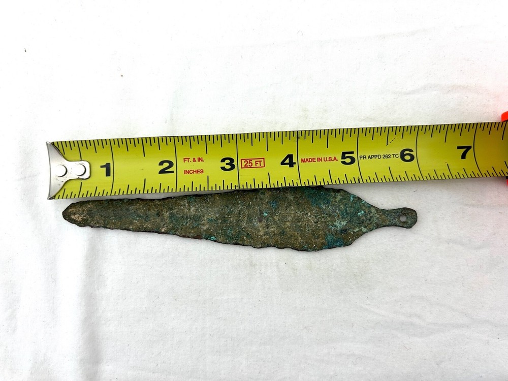 Ancient Bronze Age Roman Spear