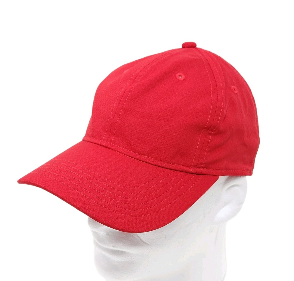 Titleist Solid Red Strap Back Hat