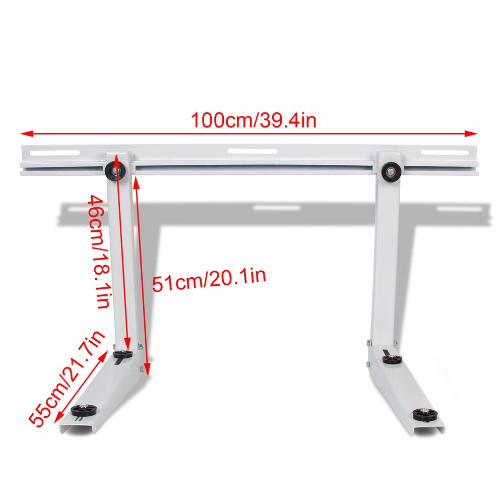 400LBS Steel Mini Split Wall Mount Bracket For Air Conditioner Condensing Units