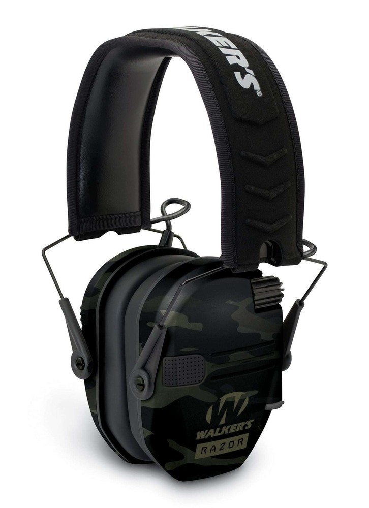 Walker’s Razor Slim Electronic Muff (MultiCam Camo Gray)
