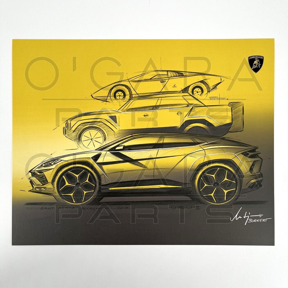 ORIGINAL Lamborghini Artwork Urus
