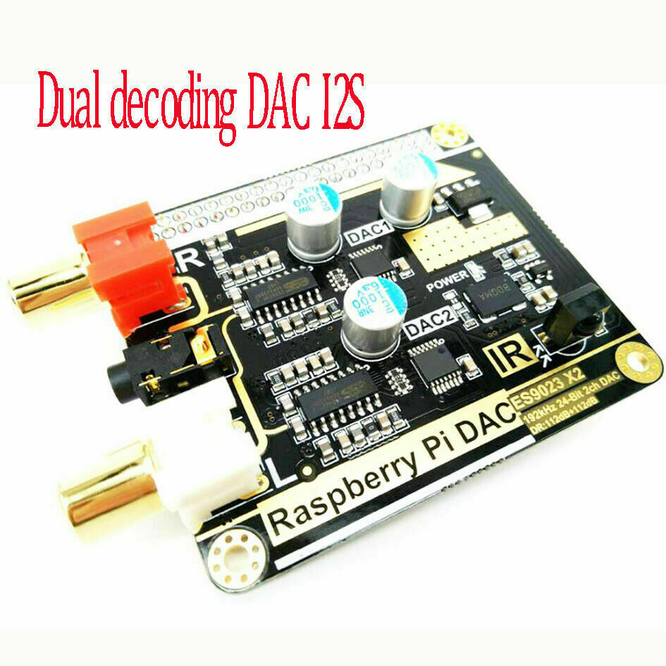 volumio moode Raspberry Pi DAC Raspberry Pi 3B+ HIFI Dual Decoding DAC I2S
