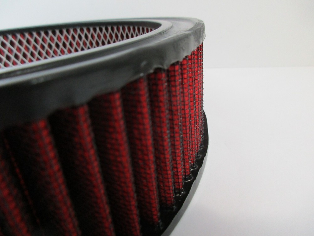 10" "RED" WASHABLE AIR CLEANER ELEMENT REUSABLE #7136RD