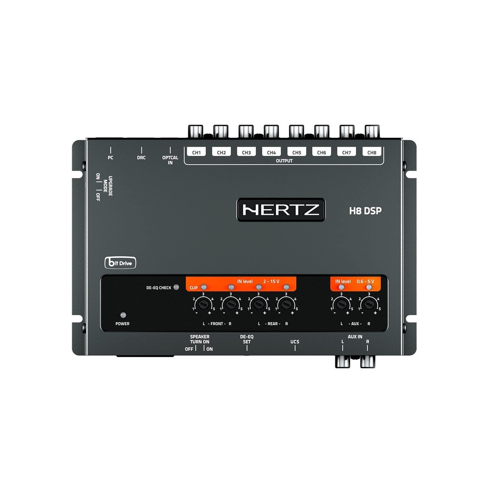 Hertz H8-DSP-DRC 8 Channel Digital Interface Processor + DRC HE Remote Control