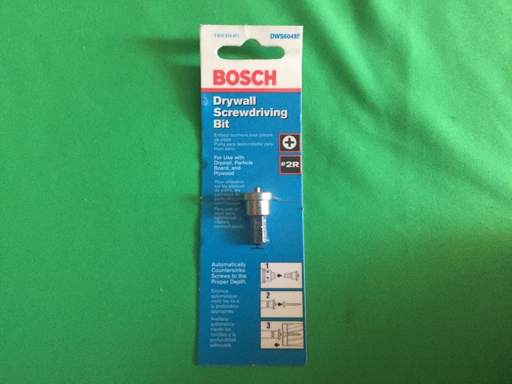Drywall Screwdriving Bit #2R , DWS60497, BOSCH
