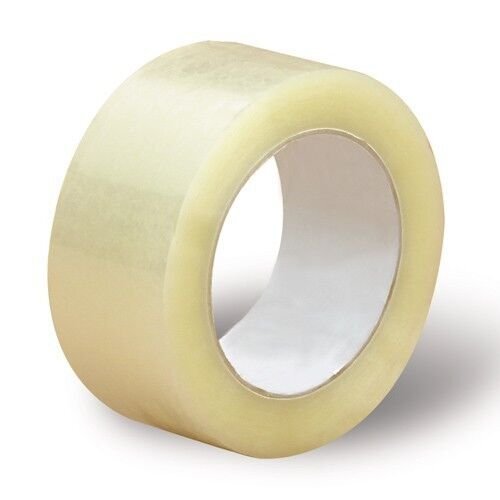 2 Rolls-2"x110 Yards(330' ft) Clear Carton Sealing Packing Packaging Tape