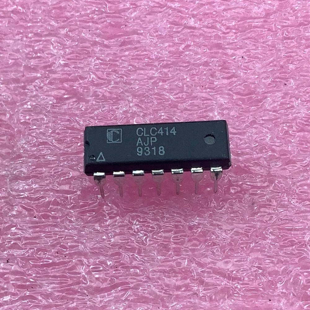 CLC414AJP - - Quad, Low-Power Monolithic Op Amp