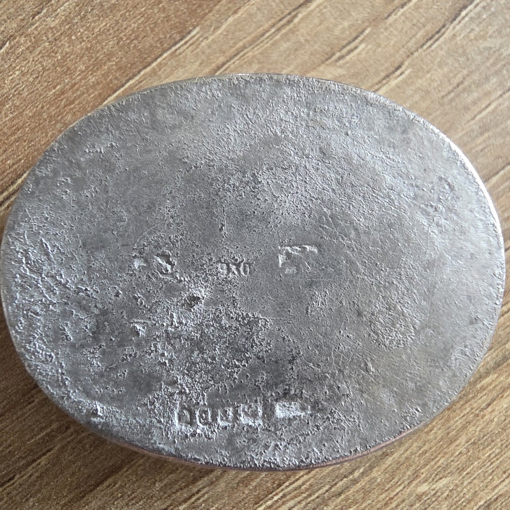 Antique Hallmarked Silver Small Snuff Box