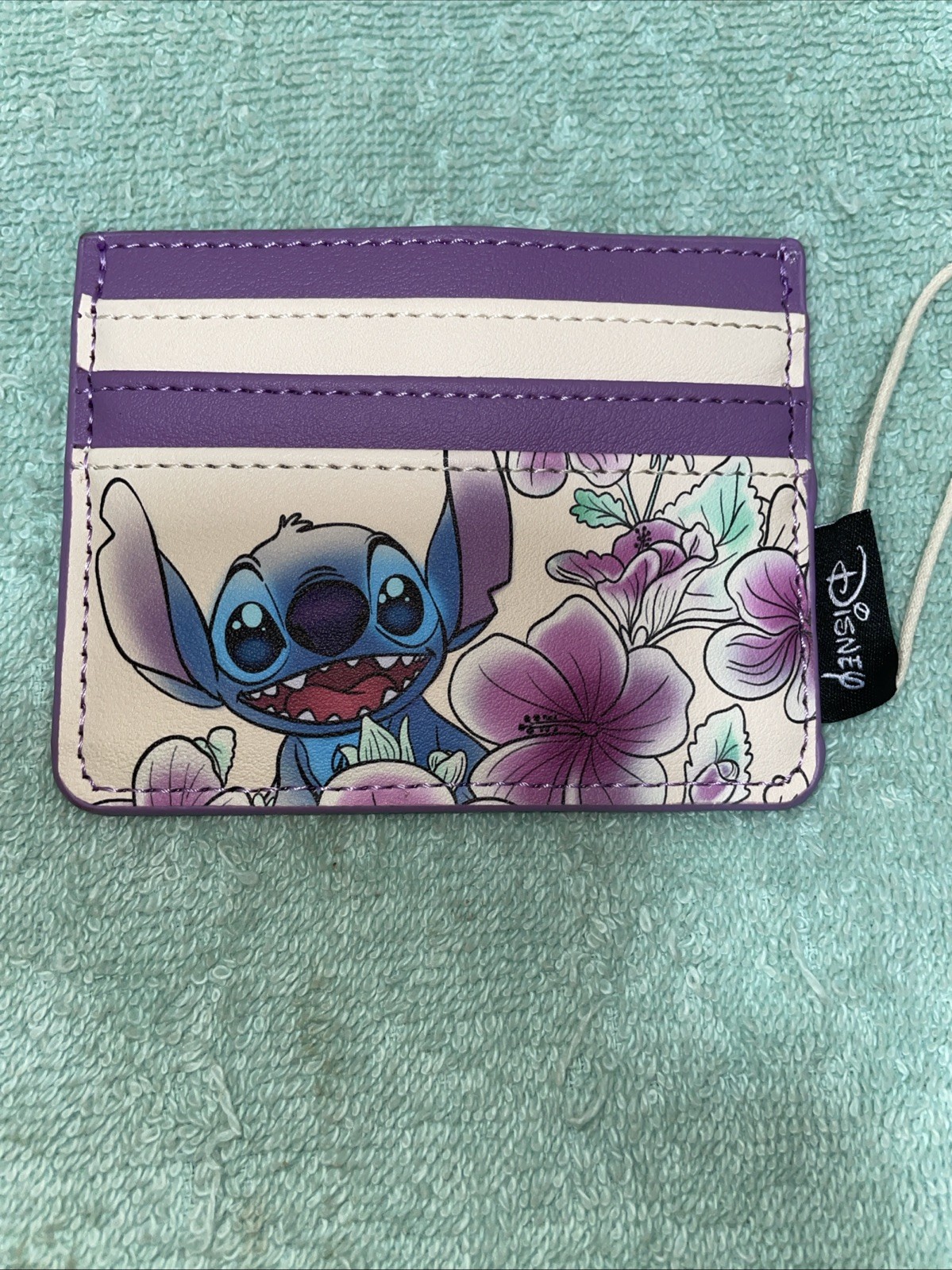 Loungefly Disney Lilo & Stitch Floral Small Cardholder New With Tags