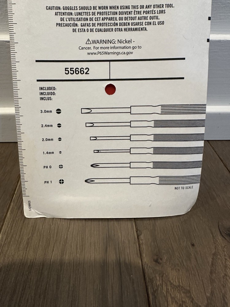 Excel 6 Piece Precision Screwdriver Set - Hobby and Plastic Model Precision
