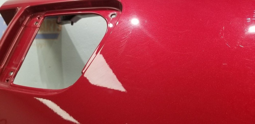 09 CHEVY CORVETTE C6 CONVERTIBLE QUARTER PANEL LEFT DRIVER RED