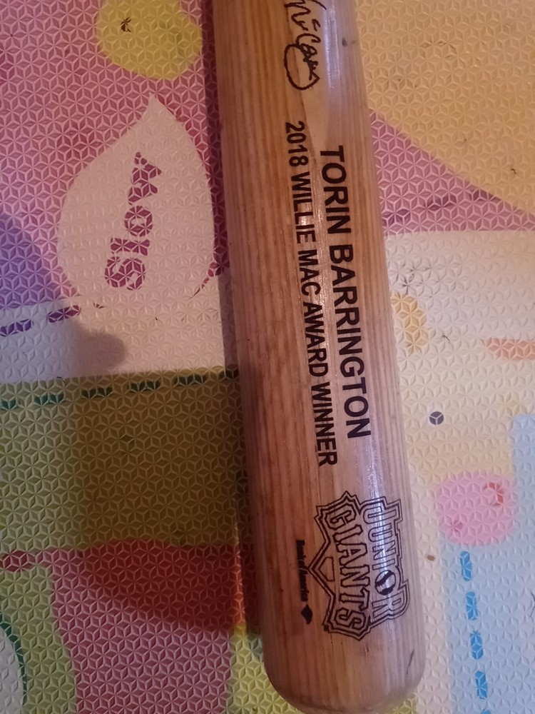 Autographed Baseball Bat Signed By Willie McCovey